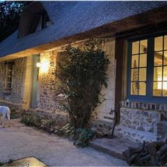 Chaumière 6-8p, 4ch, proche Honfleur