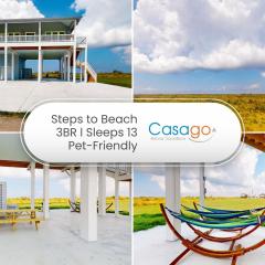 Modern Gulf Views Gated Community Dog Haven