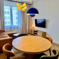 Stylowy Apartament w Warszawie Modern Oasis na Filtrowej, Blisko Centrum