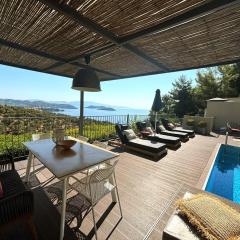 Superior 3-Bedroom Villa Cassiope with Private Pool and Breathtaking Sea Views
