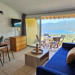 Chaleureux T2 Vue mer et piscine Alba Rossa