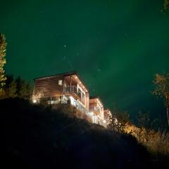 Modern and cozy fjord view cabin