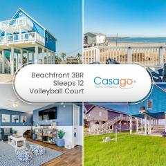 Oasis Beachfront Volleyball Court Sleeps 12