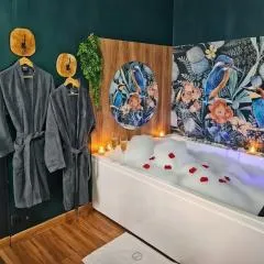 Suite Passion - Jacuzzi privé - Table massage