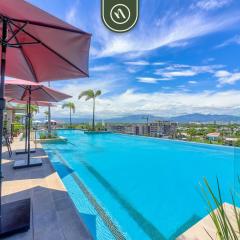 2BR Penthouse in Nuevo Vallarta - Terrace - Pool