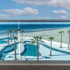 Amazing two bedroom beach front condo W405