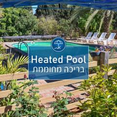 YalaRent Valley view complex In Merhavia with Private Pool