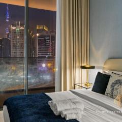 Burj Khalif View from Bedroom - Millionaire Residence in Business Bay Dubai