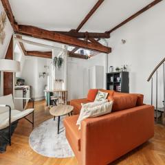 Duplex lumineux et chic près des Champs-Élysées
