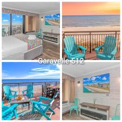 Oceanfront Condo With Oversized Balcony! Sleeps 2 Guests! Caravelle 512