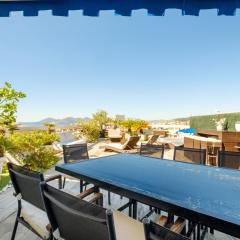 Cannes Center Sea and Sky