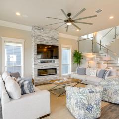 Walk to Beach Modern Galveston Home with Balconies!