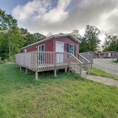 Cassopolis Cabin with On-Site Fishing Pier!