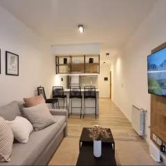 Hestia at Palermo Studio con balcnn y lavarropas