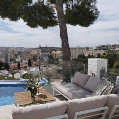 Modern townhouse with stunning view