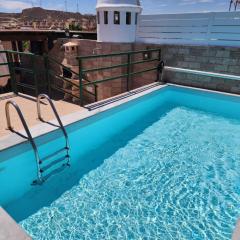 Apartment in Vera with rooftop pool