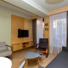 The 3rd floor 1BR apt 1 min from Kokhta