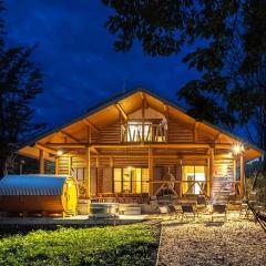 日本文化に触れる日光リゾート貸切Villa 最大10名 プライベートサウナ 雨でもBBQ にぎわいOK 完全プライベート空間