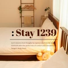 Stay1239#New#Discount#6 guests#Family#DMC Station#Airport Railroad#5-minute walk#1 stop from Hongdae#Business trip#Travel