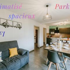 Appartement T3, spacieux, climatisé, cosy