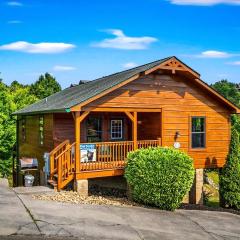 Spacious Mountain Cabin with Hot Tub & Game Room near Downtown Gatlinburg, Tennessee