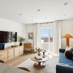 Tide House - Unit D - Modern Oceanview 1BD w Parking