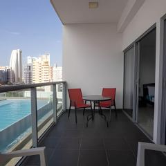 Lujoso Apto de 1 Hab en Piso 7 - Infinitum