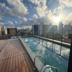 Flat design no Jardim Oceania