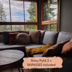 Rinneköngäs - Ruka-Pyhä 2x SKIPASS included