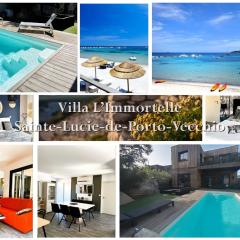 Dormir à Pinarello Villa 9 pers Piscine chauffée 5 min Plage