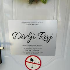 DIVLJI RAJ USLUGA SMESTAJa