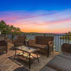 Expansive Deck, Private Dock, Boat Slip and Stunning Views