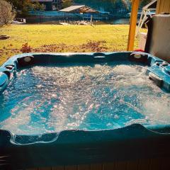 New! 2 Homes-Firepit, Hot Tub, Huge Yard and Dock