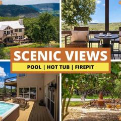 Family Pool Cozy Fireplace Hot Tub & Stunning Views