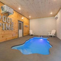 Indoor Pool Family Hot Tub Air Hockey Gameroom