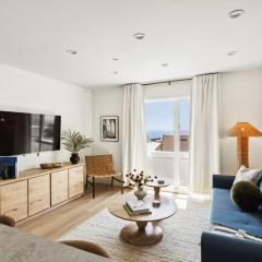 Tide House - Unit D - Modern Oceanview 1BD w Parking