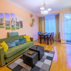 Cozy Central Apartment By NDK and Vitosha Blvd with Free secured parking and two terraces