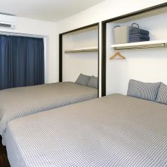 405 Osaka Apartment 8min Walk to Dotonbori Near Namba Shinsaibashi Family Group Stay Max 5pax Long Stay OK 大阪 道頓堀徒歩8分 心斎橋 難波近く 家族 グループ向け 最大5名 長期滞在最適 アパートメント