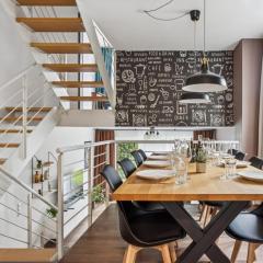 Charmantes Stadthaus, Parkplätze, Garten