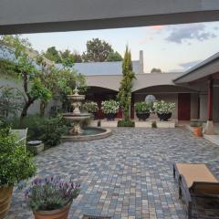 The Courtyard at La Loggia