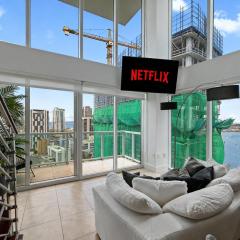 Skyline Serenity - Brickell On The River - Bi-Level Loft with Breathtaking Views On The Ocean