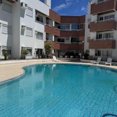 Apartment on the sand with a pool