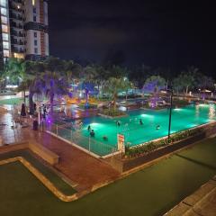 Timurbay Seafront By Moonlight
