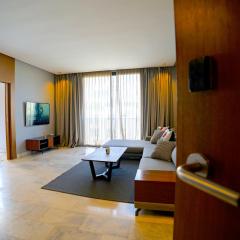 Cedar Stays Appartement 1 chambre salon, parking, climatisation, Wifi, balcon