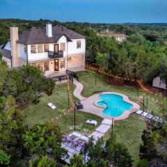 6BR Austin Retreat w Pool Hot Tub & Game Room
