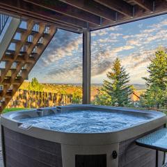 Mountain Retreat with Hot Tub & Views