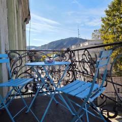 Two-bedroom apartment with balconies