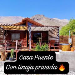 Casa Puente con Tinaja privada en Rivadavia