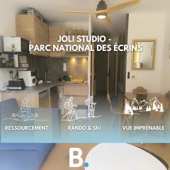 Studio à Vallouise-Pelvoux - Puy Saint Vincent, nature, rando et ski