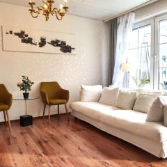 Haus mit großen Garten